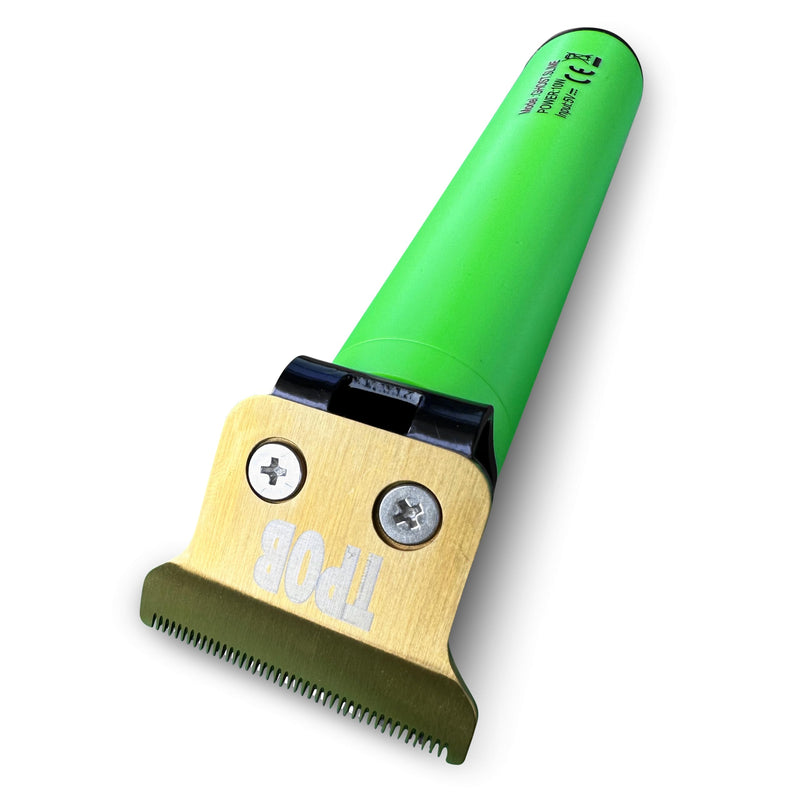 [Australia] - TPOB Ghost Beard Trimmer Hair Clippers for Men, Professional Hair Trimmer Zero Gapped T-Blade Trimmer Cordless Rechargeable Edgers Clippers Electric Beard Trimmer Shaver (Ghost Slime) Ghost Slime 