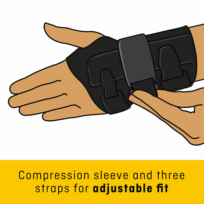 [Australia] - FUTURO Compression Stabilizing Wrist Brace, Left Hand, L/XL 