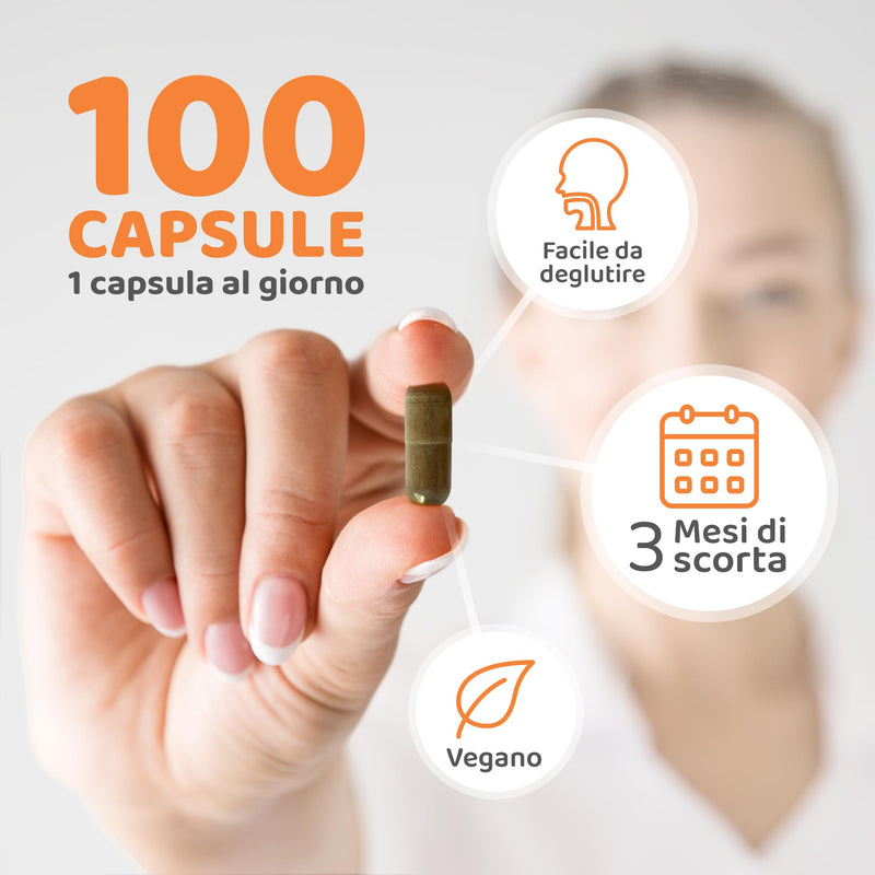 Teasel root extract 500mg 100 Capsules Vita World German Pharmacy Production