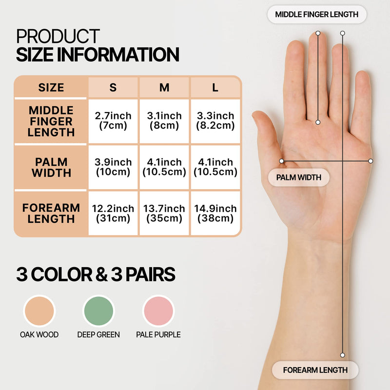 [Australia] - MAMISON 3 Pairs Colorful Reusable Waterproof Household Dishwashing Cleaning Rubber Gloves, Non-Slip Kitchen Glove Medium 