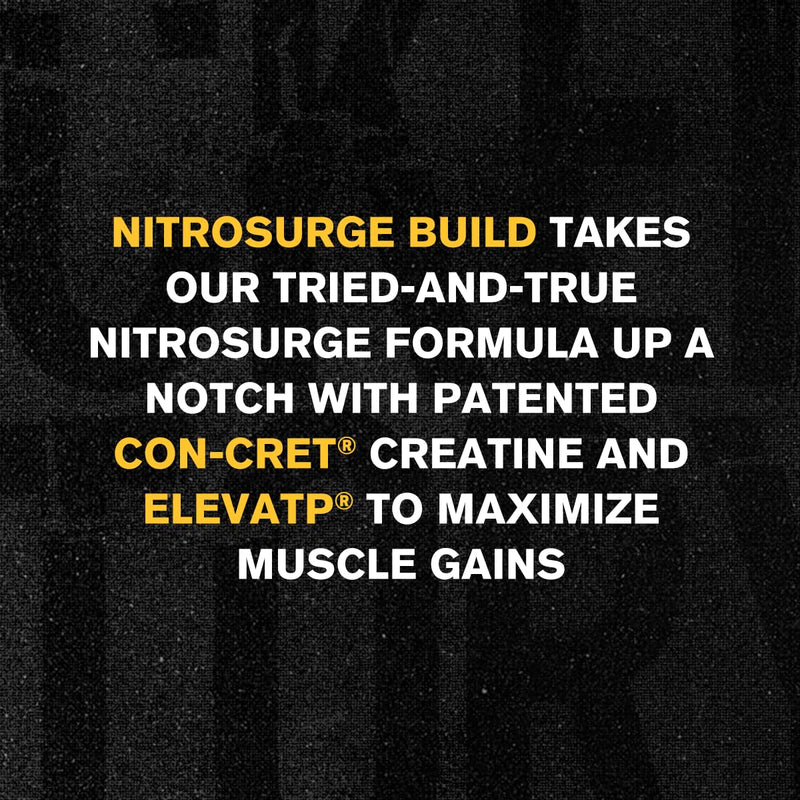 [Australia] - Jacked Factory Nitrosurge Build Pre Workout with Creatine for Muscle Building - Con Cret Creatine Powder & elevATP for Intense Energy, Powerful Pump, & Endless Endurance - 30 Servings, Blue Raspberry 30 Servings (Pack of 1) 