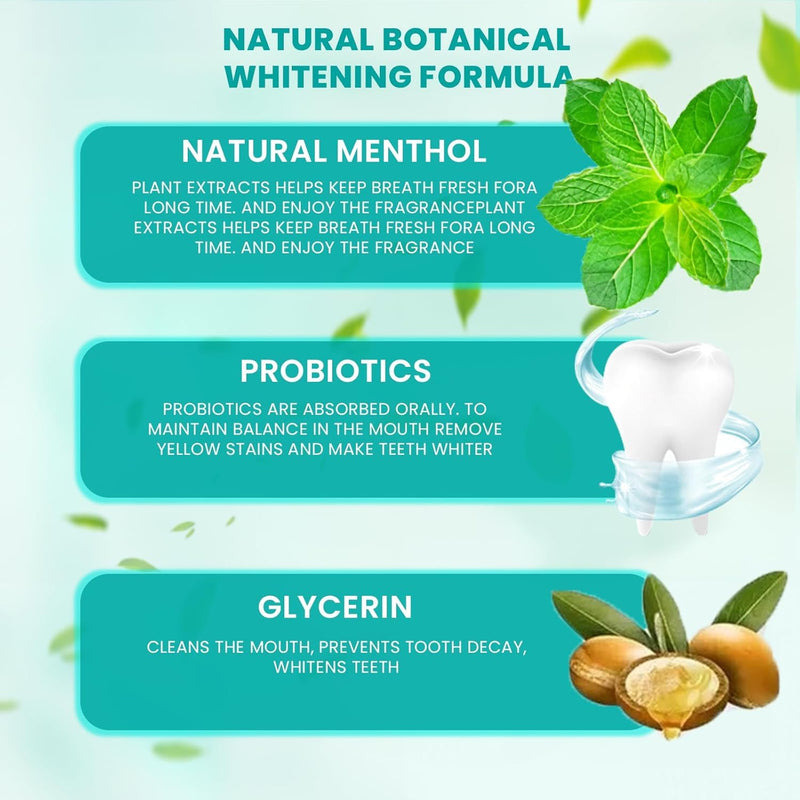 2pcs Sp6 Probiotic Whitening Toothpaste, Sp 6 Toothpaste, Sp-6 Ultra Whitening, Fresh Breath