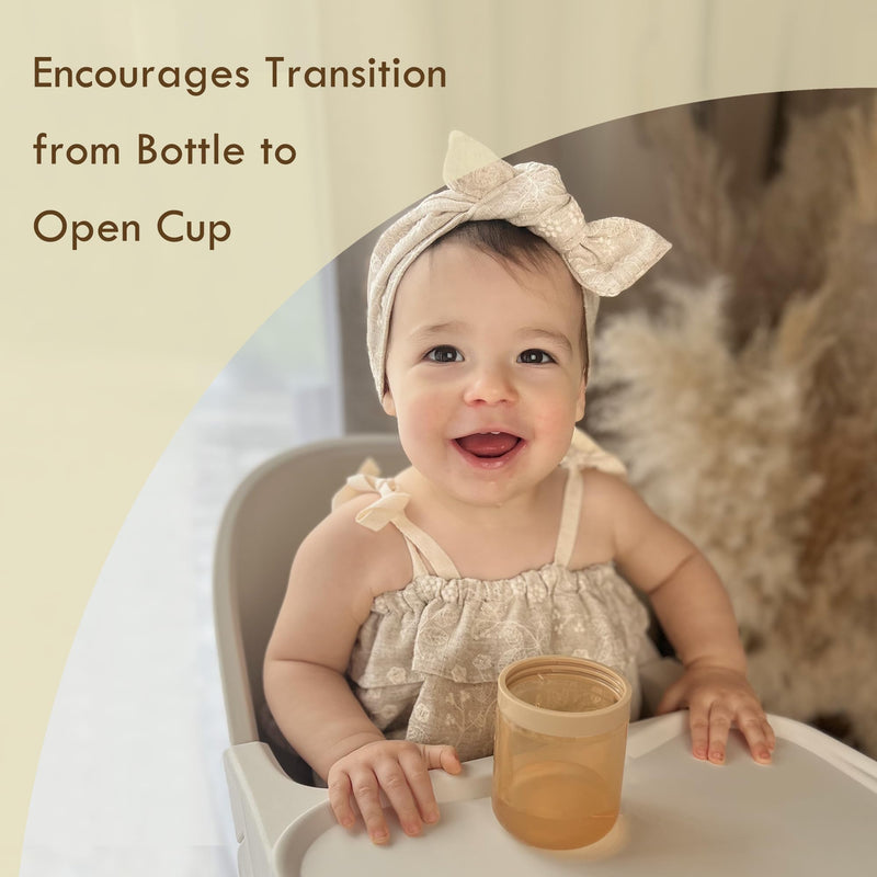 [Australia] - Moonkie Baby Straw cup | Silicone Toddler Sippy Cup Training Cup with Straw Lid | BPA-Free Drop-Proof Cup | Baby Led Weaning | 6 Months+, 5 oz, 2pack B-Soft Lilac/BLush 