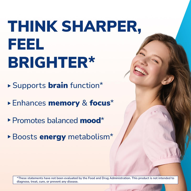 Vitalibre Choline Bitartrate 300mg Supplements, with Folate, Methyl B12, Niacinamide, Non-GMO Bioavailable Complex, Energy, Brain, Liver Support, 60 Vegan Caps