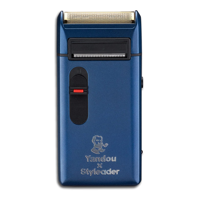 [Australia] - Retro Electric Razor for Men, Rechargeable Mens Gold Foil Shavers,Travel Electric Shavers for Men(Blue) Blue 