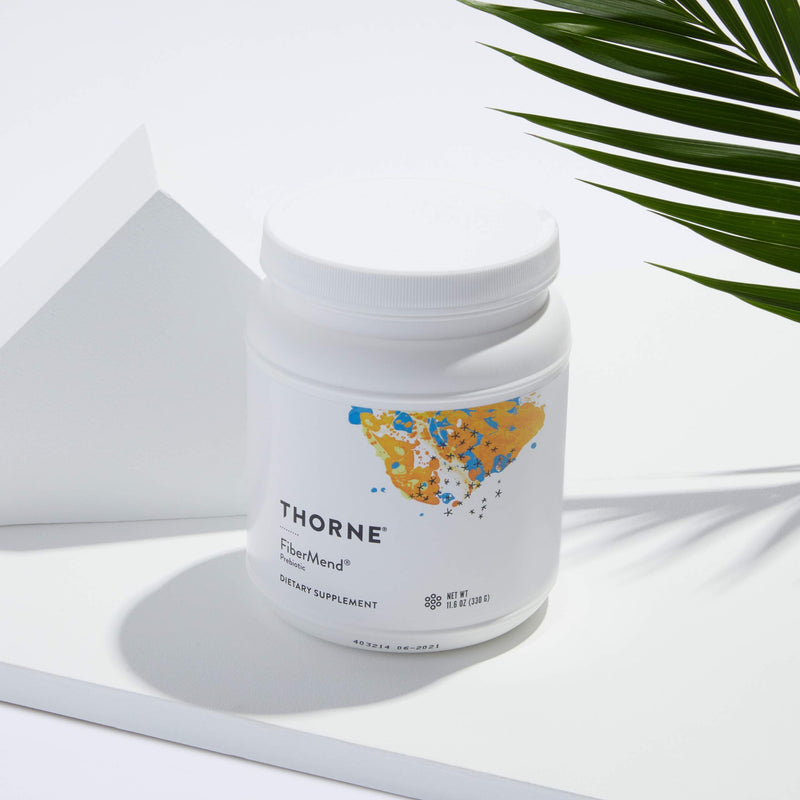 [Australia] - THORNE FiberMend - Prebiotic Fiber Powder to Help Maintain Regularity and Balanced GI Flora - 11.6 Oz 