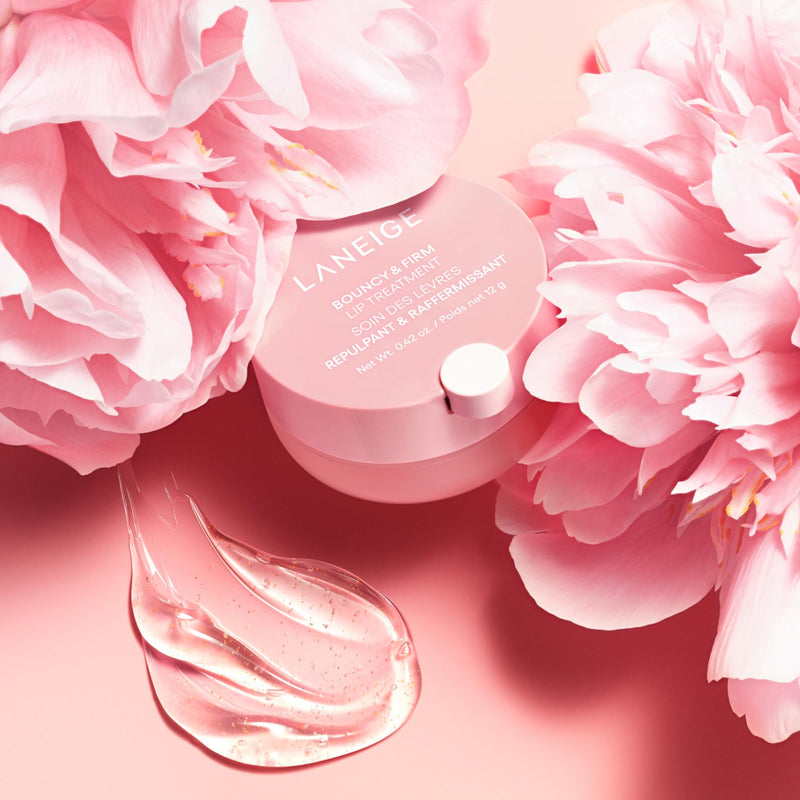 [Australia] - LANEIGE Bouncy & Firm Lip Treatment: Plumping & Firming Lip Care with Peony & Collagen Complex, Ceramide Capsules, & 5D Hyaluronic Acid for Hydration 