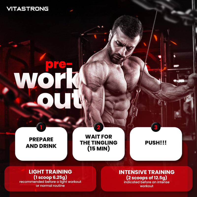 Pre Workout Powder 300g, Complex with Vitamin B12, L Citrulline, Beta Alanine, Caffeine, Taurine, AstraGin, Panax Notoginseng, Alternative to Pre Workout Gummies (24 Servings (Pack of 1), Orange) 24 Servings (Pack of 1)