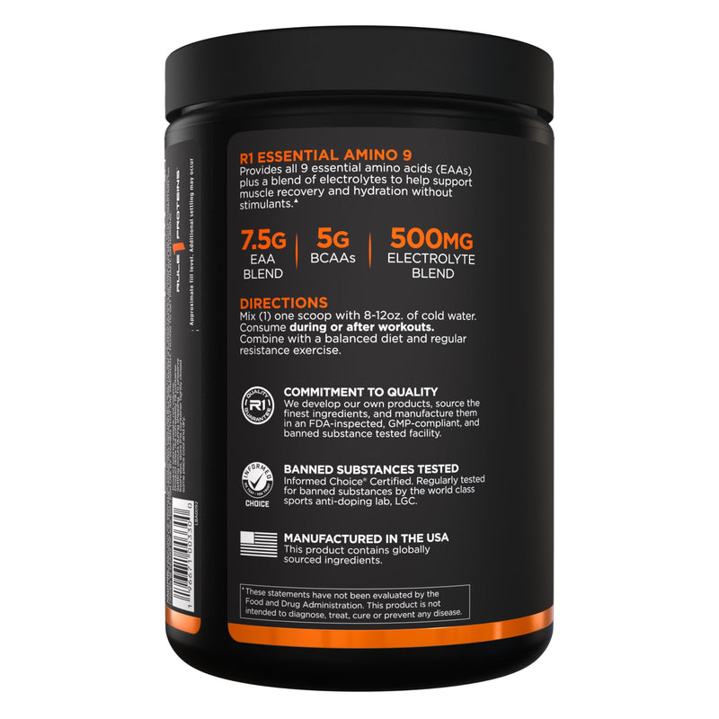 Rule One Essential Amino 9, Grape - 345g