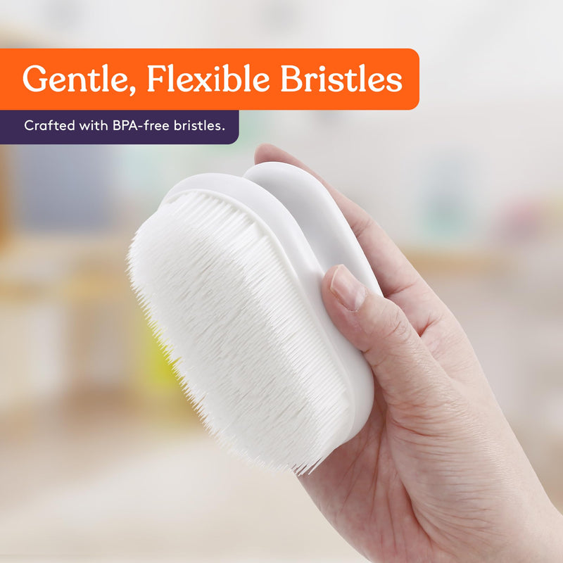 [Australia] - Special Supplies Sensory Brush Therapressure Therapy Brush for Occupational and Sensory Brushing, Stimulating, Calming Tools for Kids and Adults, Soft Flexible Bristles, Latex Free (3 Pack) 