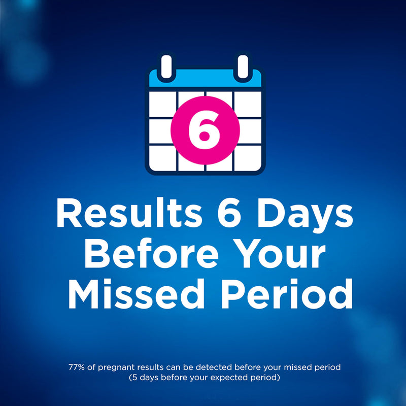 Clearblue Early Detection Pregnancy Test, 5 Ct Early 5 5 Count (Pack of 1)