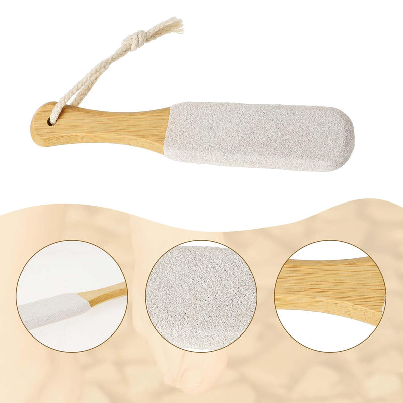 [Australia] - Pumice Stone Foot Care Callus Remover Foot Scrubber Removes Cracked Heels Light Stone Pedicure Foot Rasp Dead Skin Hard Skin File Brush for Feet Hands Body Wet and Dry Shower 