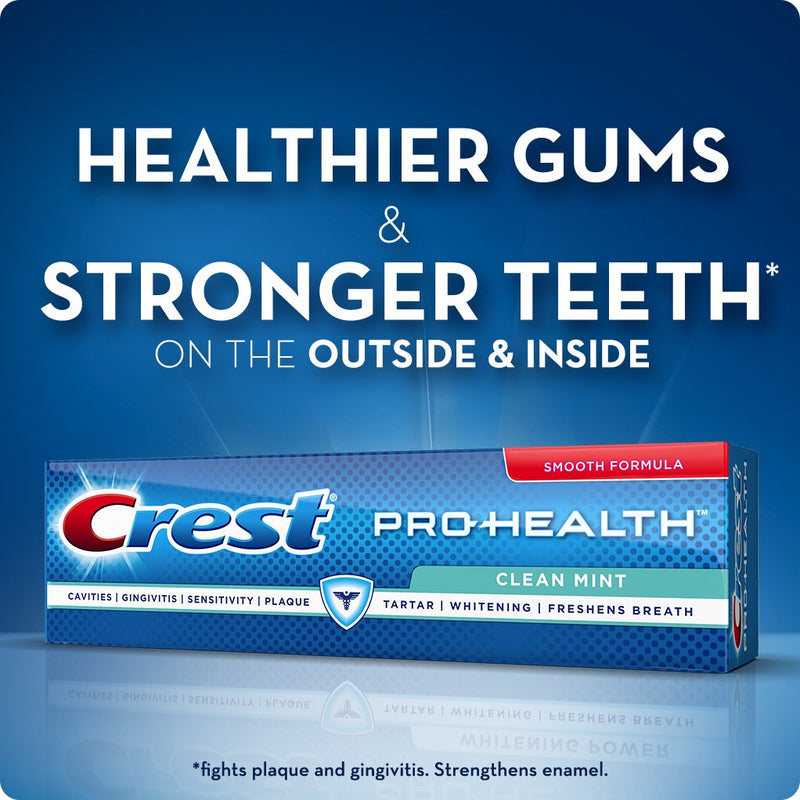 [Australia] - Crest Pro-Health Clean Mint Toothpaste,4.6 Ounce (Pack of 3) 