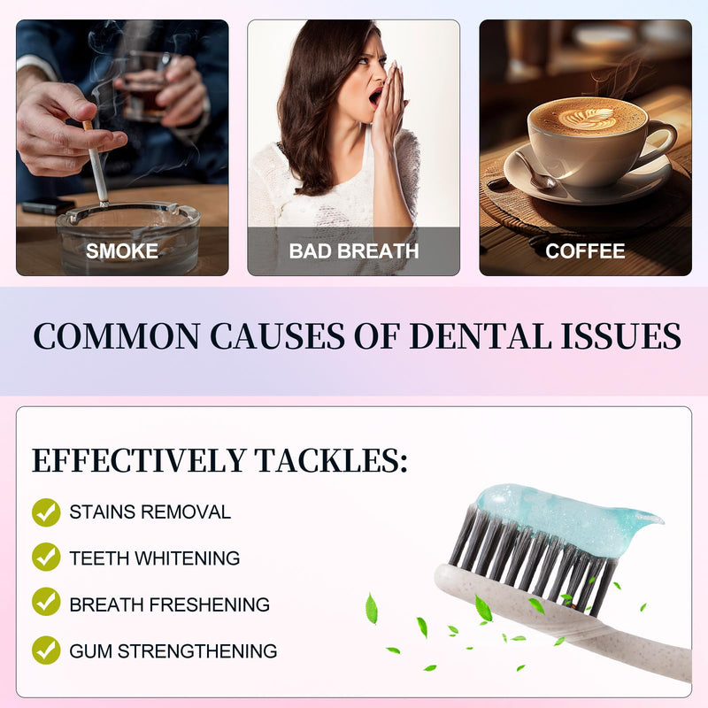 [Australia] - Niacinamide Whitening Toothpaste 3 Pack, Niacinamide Toothpaste, Freshening Breath & Deep Gentle Cleaning, 3.8Oz 