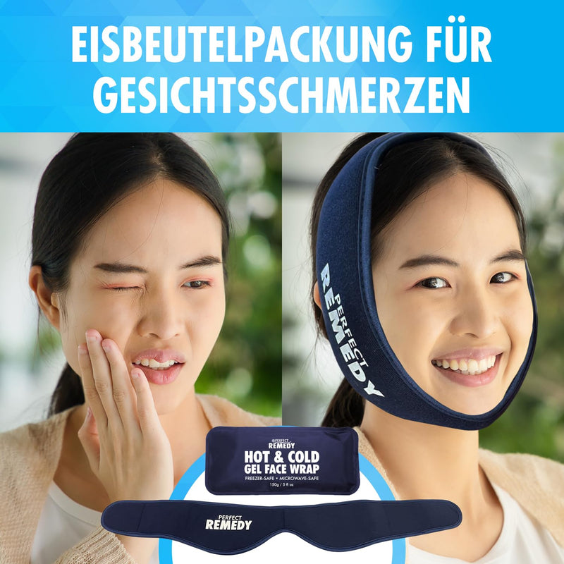 [Australia] - Perfect Remedy - wisdom tooth cooling compress head wrap, cooling pads wisdom teeth, face mask with cooling pad, cooling pads face, cooling compress wisdom tooth cooling pad 