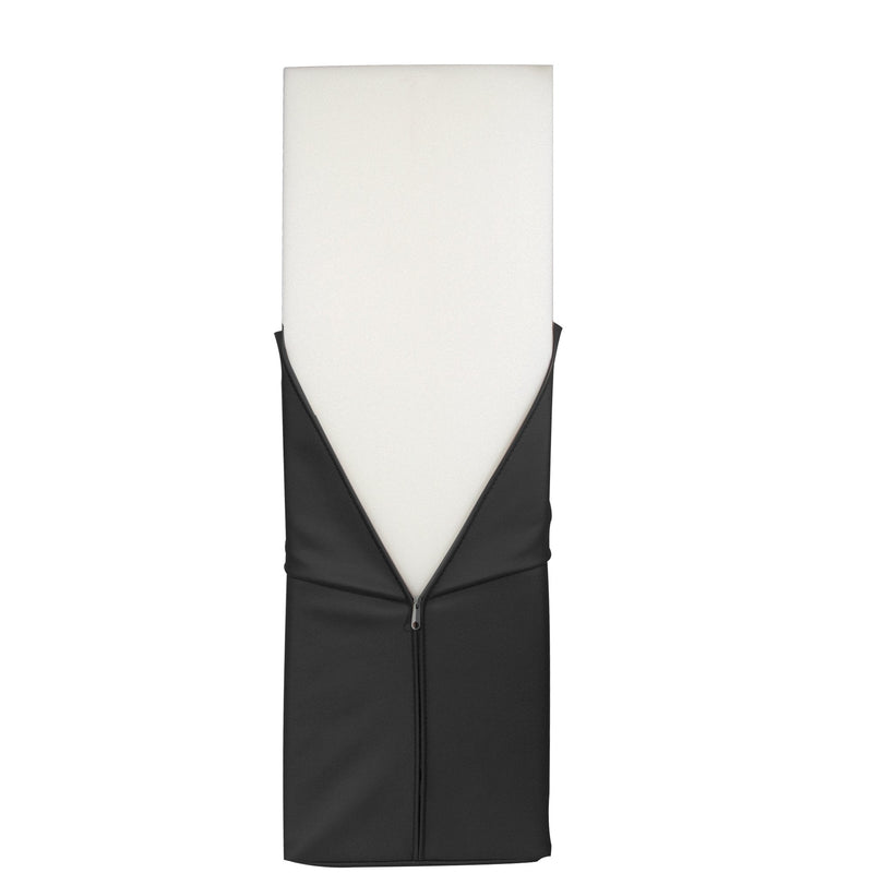 [Australia] - Master Massage 9"x26" Semi-round Massage Bolster -black Black 