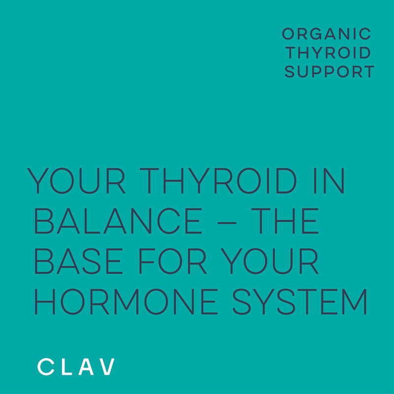 Organic Thyroid Support Supplement with Organic Sea Kelp Iodine and Selenium from Mustard Seed Extract - 120 Capsules - Natural Iodine Supplement for Men & Women - Vegan and Gluten Free