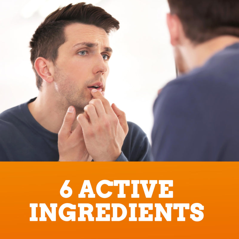 [Australia] - Orajel Moisturelock Cold Sore Symptom Treatment, Cream 0.105 oz (Packaging May Vary) 