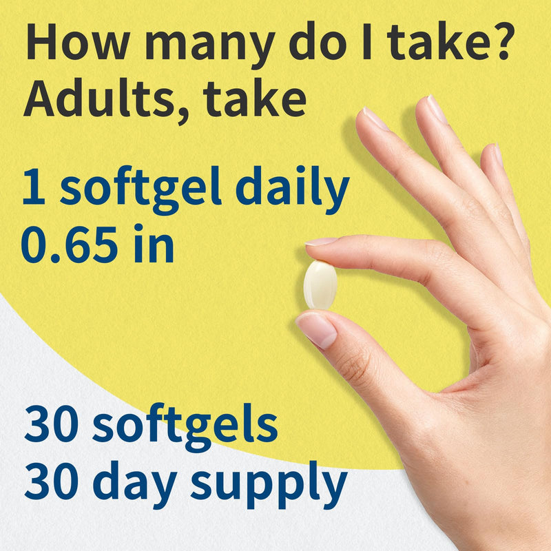 Vitamin D3 K2 5000 IU Softgels with Magnesium Supplement - & 120mcg MK-7 K2 for Bone Health & Immune Support - Non-GMO & Gluten-Free Softgels with MCT Oil- 30 Softgel 30 Count (Pack of 1)