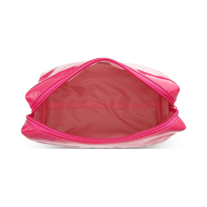 Juicy Couture Pink Rhinestones Makeup Bag Cosmetics Organizer Travel Essentials Set