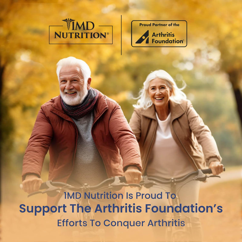 [Australia] - 1MD Nutrition OsteoMD for Comprehensive Support - Supplement for Women and Men - Promote Density w/Vitamin D - Hydroxyapatite w/Vitamin D3 & K2-90 Capsules 90 Count (Pack of 1) 