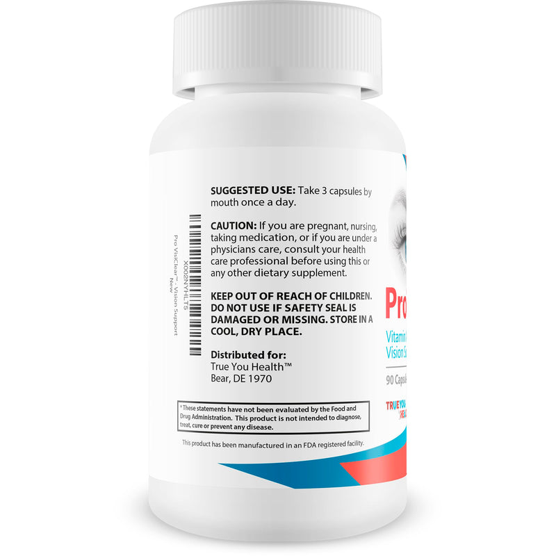 [Australia] - Pro VisiClear for Eyes - Vitamin A Enriched Vision Support - Vitamin Based Support to Support Vision Naturally - Natural Antioxidant Pro Visi Clear Pill Enhanced with Premium Ingredients 