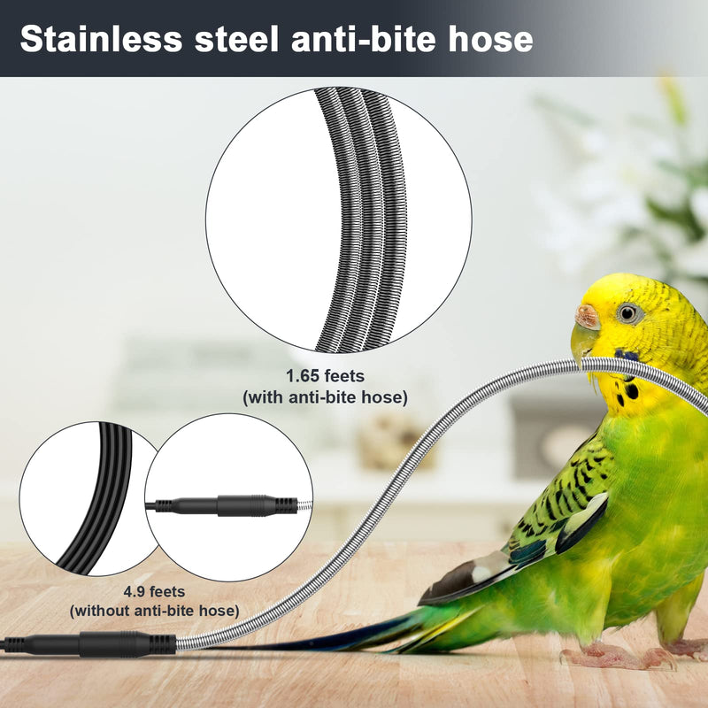 Fenocran Indoor Bird Heater Pad, USB Bird Warmer Heater, Bird Heater for Parakeets 4.5" X 7" - PawsPlanet Australia