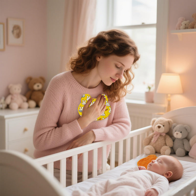 [Australia] - 3 Pack Scent Bonding ÔºàNICUÔºâ for Infants and Preemies,Comfort Scent Piece for Babies Separated from Caregivers ‚Äì Helps with NICU Separation Anxiety (Orange) Orange 