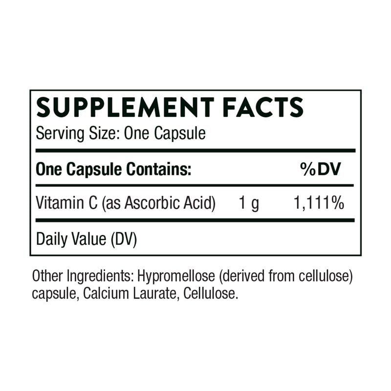 THORNE - Immune & Wellness Support Bundle - Asorbic Acid & Vitamin D-5000 - Antioxidant & Immune Function - 60 Servings