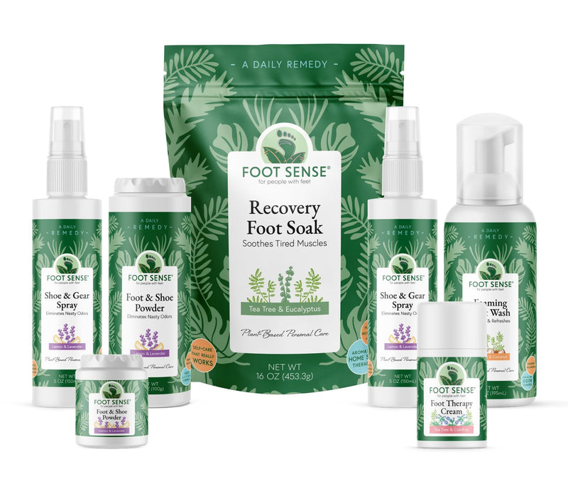 FOOT SENSE All Natural Foot & Shoe Powder, Foot Odor Eliminator for Long-Lasting Odor Control Lasts up to 6 Months, Deodorizes, Safe for Men, Women, Kids, Athletes, 100g 3.5 Ounce (Pack of 1)