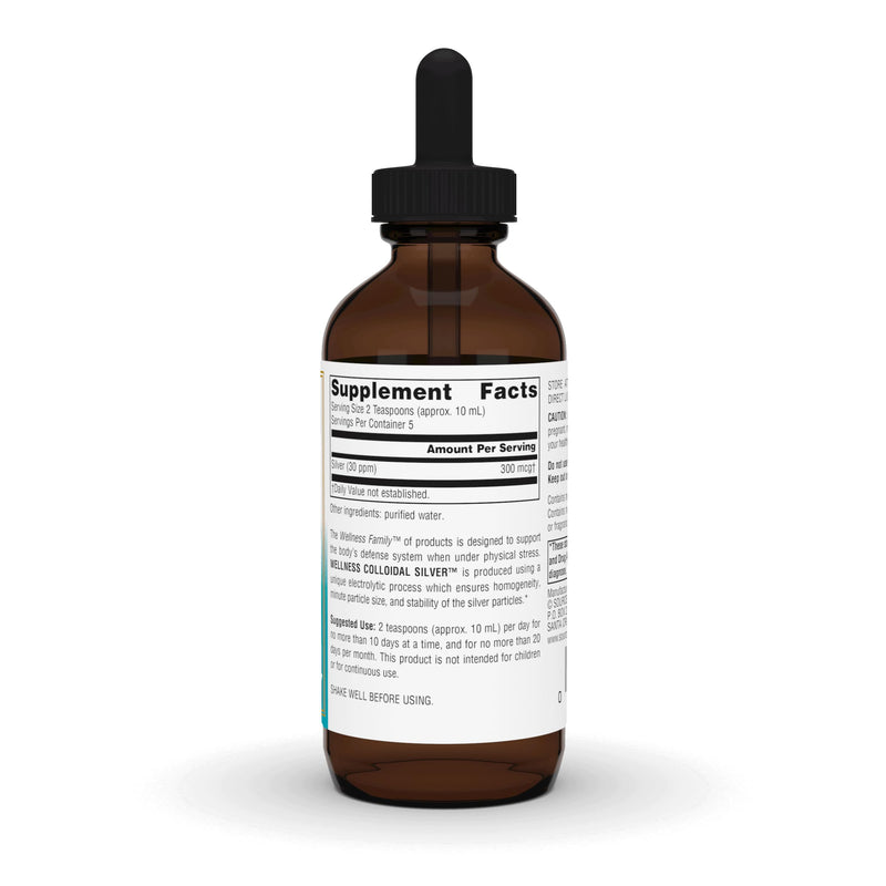 [Australia] - Source Naturals Wellness Colloidal Silver 30 ppm, Supports Physical Well being* - 2 Fluid oz 