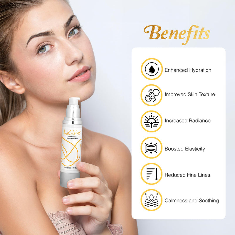 Vitamin C & Hyaluronic Acid Face Serum Set – Anti Aging 2-Step Day/Night System for Wrinkles, Fine Lines & Dry Skin – Hydrating & Repair Facial Serum for Glowing Skin (2 Pack)