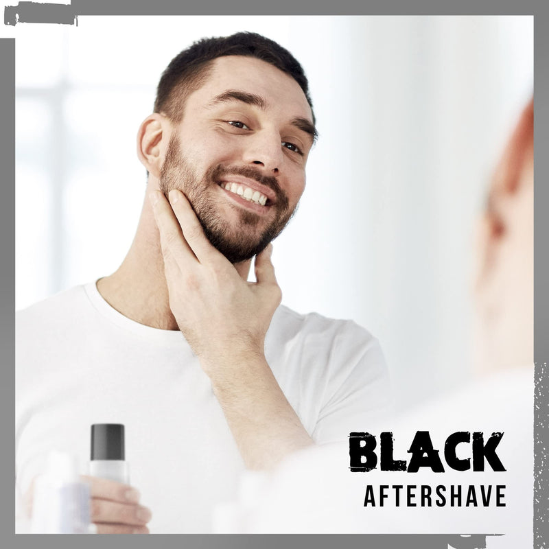 [Australia] - Ax Aftershave Black for well-groomed skin with a spicy, masculine scent of cedar wood and frozen pear 100 ml 1 piece 100 g (pack of 1) 