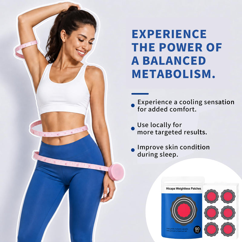 Weightless Patches for Women and Men 90Pcs, Weight Management Support, Healthy Shape Support, Daily Wellness and Confidence