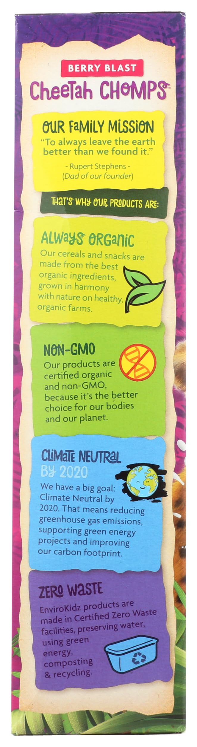 [Australia] - NATURES PATH CEREALS KIDS CHEETAH CHOMPS OR 10 OZ 