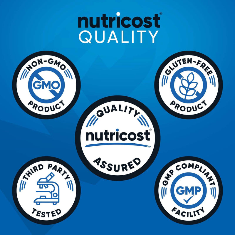Nutricost HMB (Beta-Hydroxy Beta-Methylbutyrate) 1000mg (240 Capsules) - 500mg Per Capsule, 120 Servings - Gluten Free and Non-GMO (Pack of 2) 240 Count (Pack of 2)