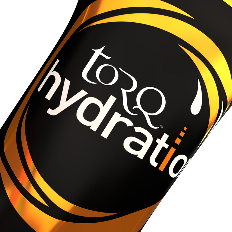 Torq Hydration - Tangerine - Rapid Rehydration Electrolytes Powder Hypotonic Profile Running, Cycling, Sports Hydration Drink - Single Serve - Box of 15