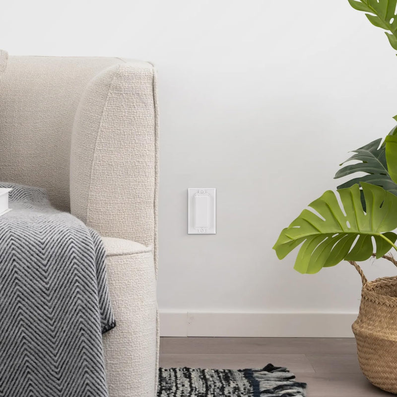 [Australia] - Light Switch Cover Guard, Child Proof Wall Switch Cover Protects Your Lights or Switches from Being Accidentally Turned ON or OFF by Children and Adults, Rocker Style (White, 2 Pack) 