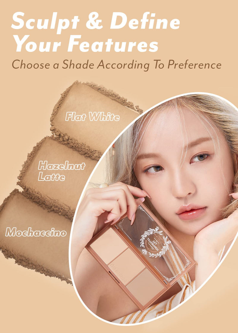 [Australia] - I'm Meme Palette - Afternoon Tea Contour | Roasting Coffee, 0.4oz + NOONI Korean Cleansing Oil - Snow Aqua 0 LHA Toning Pore Care Korean Facial Oil Cleanser, 6.76 fl.oz Bundle 