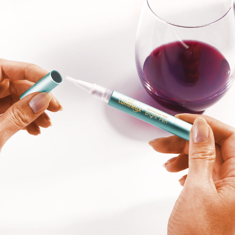 [Australia] - Lumineux 2-in-1 Whitening Pen (1 Pack) Enamel Safe and Clinically Proven to Whiten without The Sensitivity - Removes Coffee, Tea, and Smoking Stains Single 