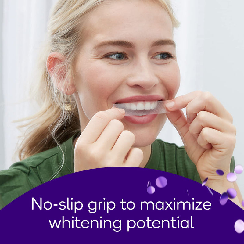 [Australia] - BURST Teeth Whitening Strip Kit - Sensitive Teeth Friendly - 10 Treatments with No-Slip Grip - White Strips Whiten with Visible Results in Just 15 Minutes - Mint + Coconut Whitening Strips 