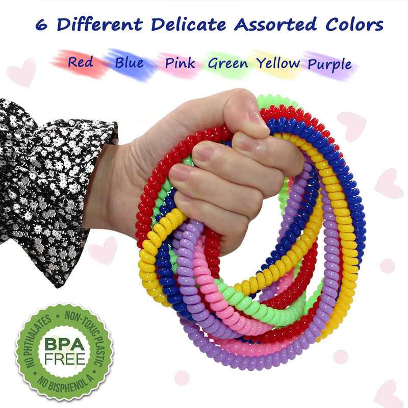 [Australia] - Sensory Chew Necklace for Boys and Girls, 6 Pack Stretch Chewing Necklaces for Kids with Autism ADHD SPD, Oral Motor Aids Baby Chew Toys Reduce Fidgeting for Kids Chewer (6) Rainbow 