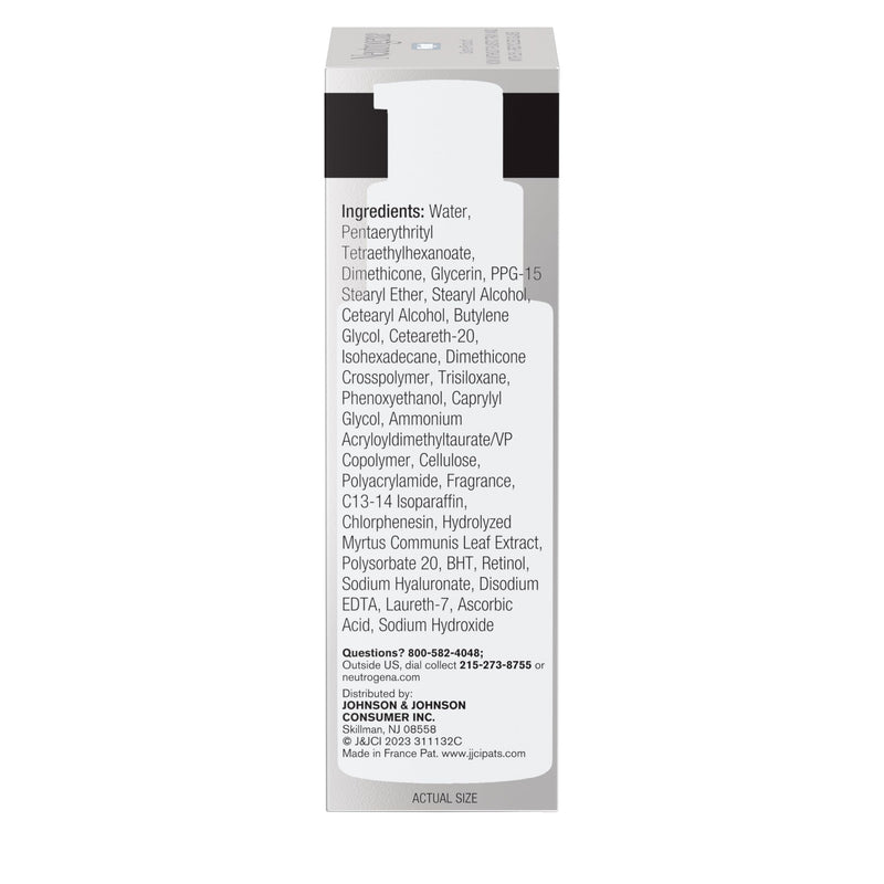 Neutrogena Rapid Wrinkle Repair Night Moisturizer, 1 fl. oz | Retinol Face & Neck Cream, Hyaluronic Acid & Retinol, Anti-Wrinkle, Paraben-Free 1 Fl Oz (Pack of 1)