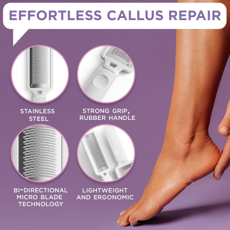 [Australia] - Lee Beauty Professional Callus Remover for Feet-Rasp Foot File Scrubber for Dead Skin Remover for Cracked Heels & Dry Skin-Sturdy Scraper Tool, Easy to Use & Clean-Pedicure Supplies for Smooth foot 