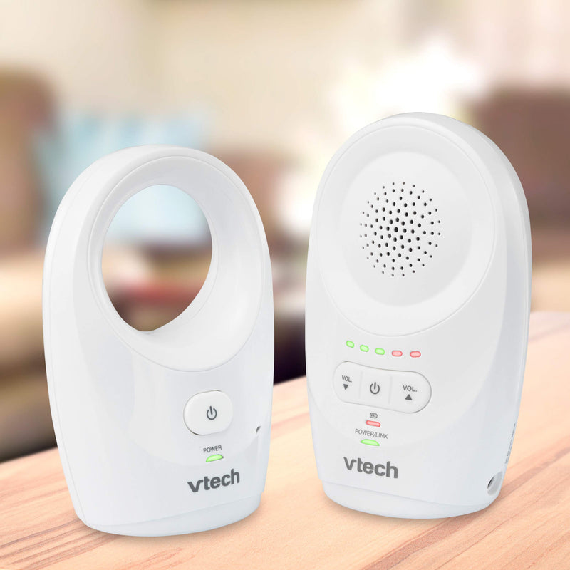 [Australia] - VTech DM1111, Enhanced Range Digital Audio Baby Monitor, 1 Parent Unit, White 