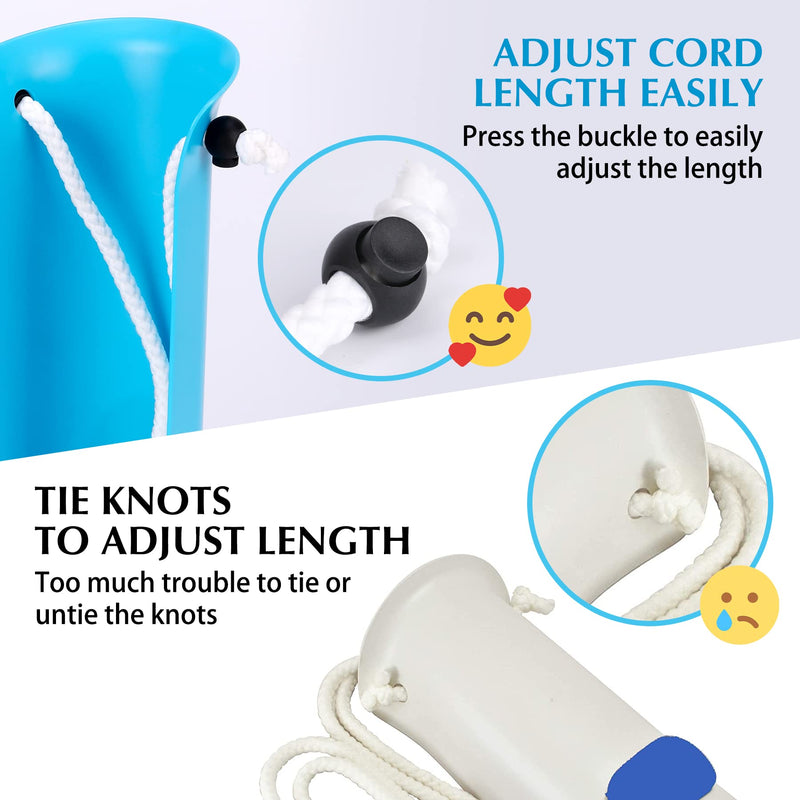 [Australia] - Sock Aid - Wide 3.93" Sock Aid with Foam Handles, Sock Aide Device for Elderly, Sock Helper Easy On Easy Off, Blue 