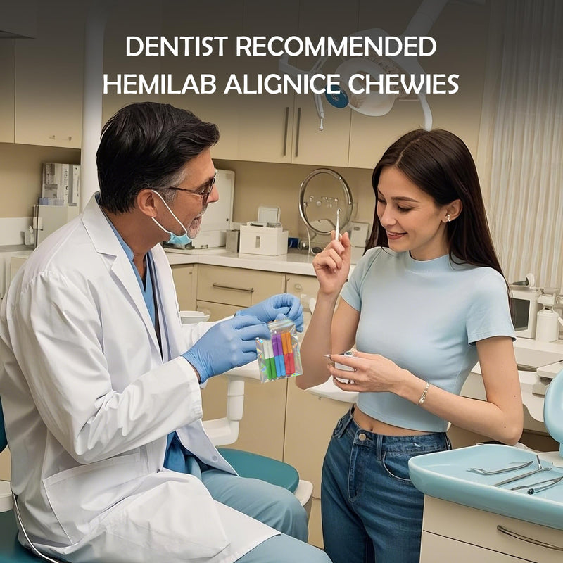 [Australia] - 12 Pack Aligner Chewies, Orthodontic Aligner Chewies for Invisalign, Compatible with Invisalign Braces, Aligner, Retainer 12 Pack - Colorful 