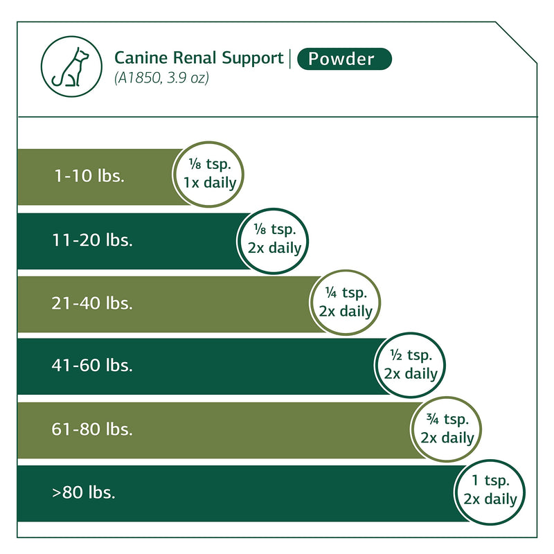 Standard Process - Canine Renal Support - Kidney Health for Dogs - 110 Grams - PawsPlanet Australia