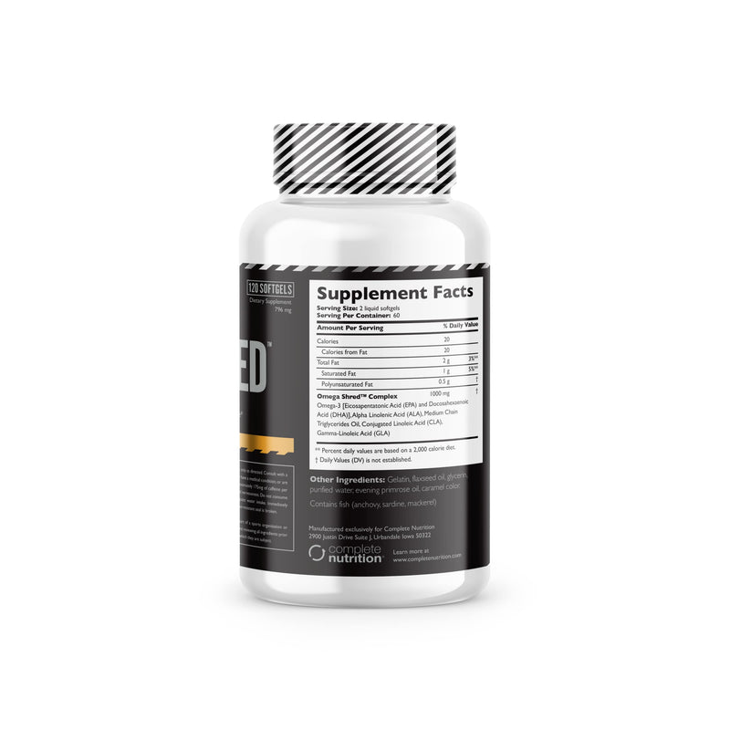 [Australia] - Legal Limit Labs Omega Shreds - MCT, CLA, DHA 
