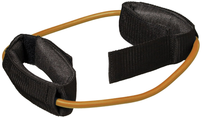 [Australia] - CanDo 10-5767 Exercise Tubing with Cuff Exerciser, 35", Gold-XXX-Heavy Gold: XXX-Heavy 18" 